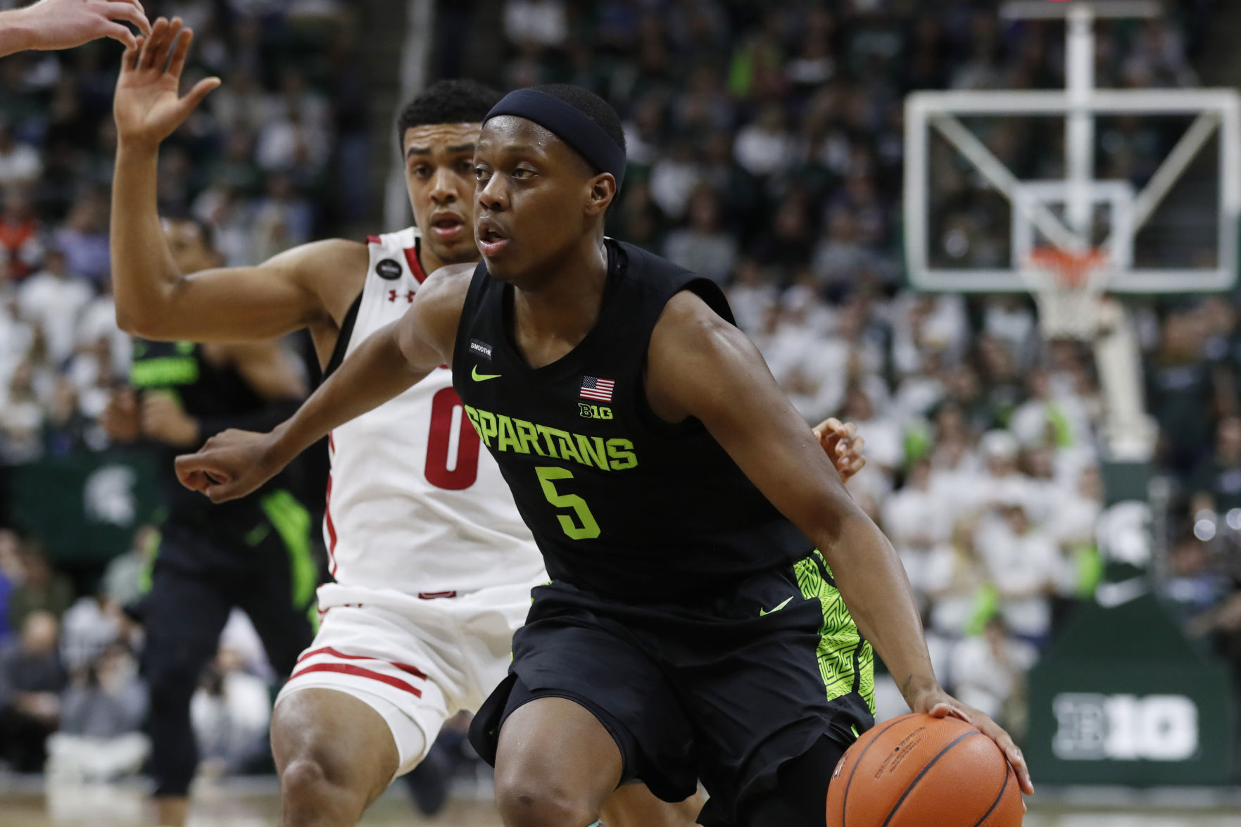 Spartans 67, Badgers 55